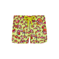 Pantaloncini mare neonato Hermit Crabs Verde brillante vista frontale