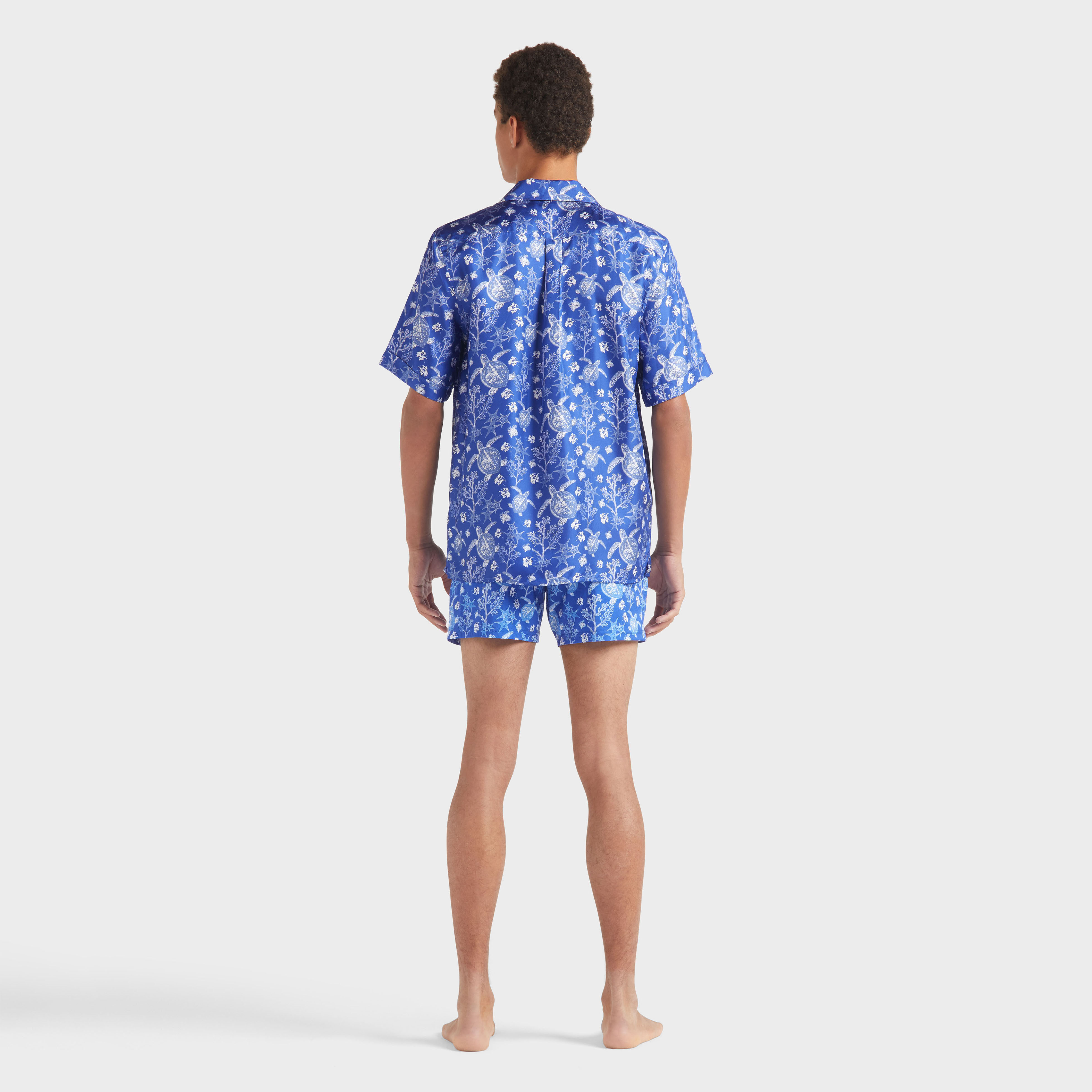 スケールモデル 新作 Men Silk Bowling Shirt X-Ray Turtles | Vilebrequin ウェア