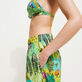 Jungle Rousseau Hose aus Baumwolle für Damen Ginger Details Ansicht 2