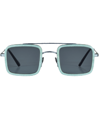 Lunettes de soleil bois de tulipier - VBQ x Shelter Ecume vue de face