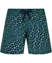 Boys Swim Trunks Te Mana O Te Moana Navy front view