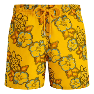 Men Swim Trunks Embroidered Hibiscus Limited Edition