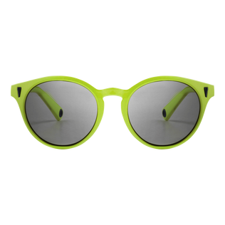 Unisex Floaty Sunglasses Solid Lemongrass front view