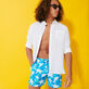 Ultraleichte und verstaubare Clouds Badeshorts für Herren Hawaii blue Details Ansicht 1