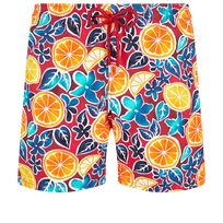 Bañador con estampado Presse Citron para hombre Burgundy vista frontal