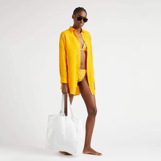 女士 Palm Leaves 比基尼三角泳裤 Mango 细节视图1