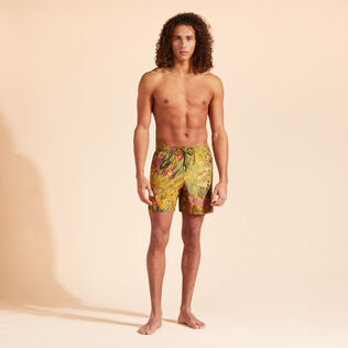 Bañador con estampado 360 Mystere para hombre  - Vilebrequin x Maison BUCOL Bronce vista frontal desgastada