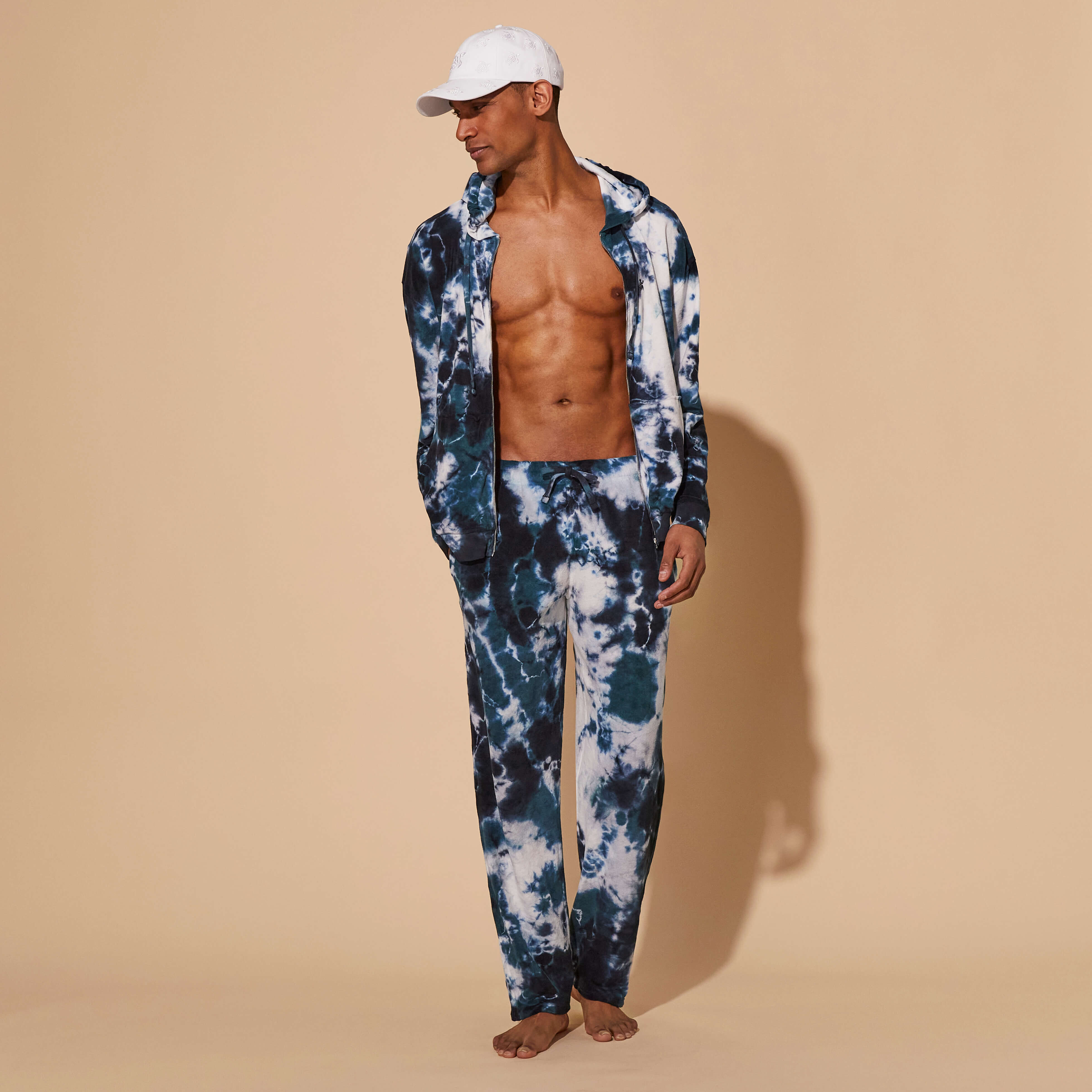 Pantalones tie dye best sale hombre