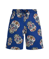 Boys Stretch Swim Shorts Día de Muertos Palace 正面图