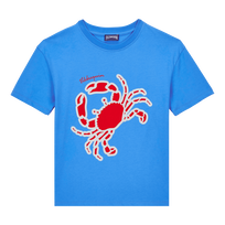 Camiseta con estampado Crabs para niño Earthenware vista frontal