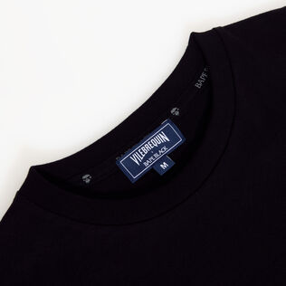 Camiseta con logotipo estampado para hombre de Vilebrequin x BAPE® BLACK Negro detalles vista 5