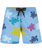 Bañador con estampado Ronde des Tortues para niño Divine vista frontal