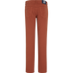 Pantalón de 5 bolsillos con estampado Micro Dot para hombre Rust vista trasera
