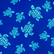 Maillot de bain garçon ultra-léger et pliable Micro Ronde Des Tortues Bleu de mer 