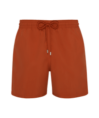 Bañador de color liso para hombre - Vilebrequin x Highsnobiety Rooibos vista frontal
