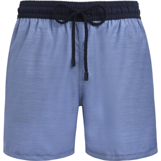 Bañador en lana merina bicolor para hombre Divine vista frontal