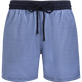 Bañador en lana merina bicolor para hombre Divine vista frontal