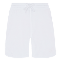 FROTTEE-SHORTS FÜR DAMEN Weiss Vorderansicht