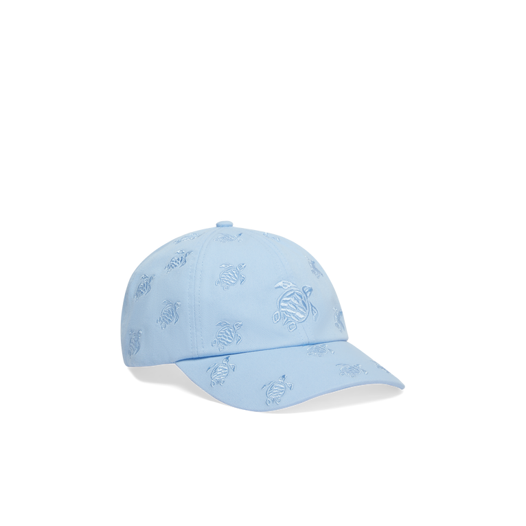 Embroidered Cap Turtles All Over - Caps - Castle - Blue - Size OSFA - Vilebrequin