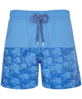 Pantaloncini mare uomo idroreattivi Piranhas Earthenware vista frontale