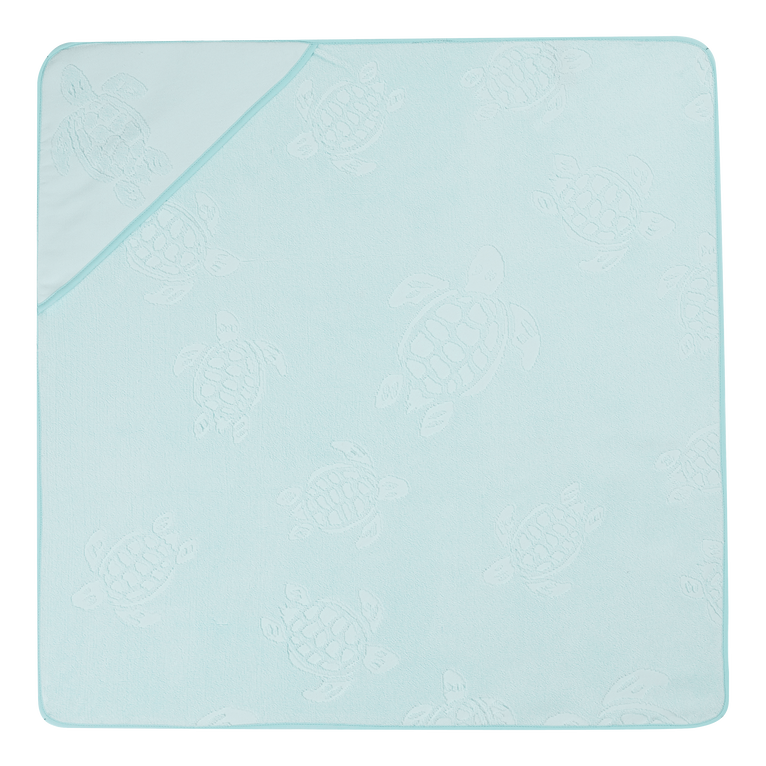Solid Strandtuch Aus Turtle Jacquard Für Babys - Santou - Blau - Größe OSFA - Vilebrequin