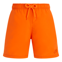 Solid Badeshorts für Jungen Apricot Vorderansicht