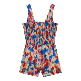 Girls Viscose Playsuit Flowers in the Sky Palace back view