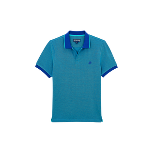 Men Organic Cotton Polo Shirt Solid Marrakech front view