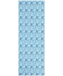 Mujer Autros Estampado - Cotton Voile Pareo Flowers Tie & Dye, Azul marino vista frontal