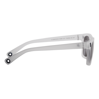 Kids Floaty Sunglasses Solid White back worn view