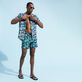 Maillot de bain homme Piranhas Bleu marine vue de détail 2