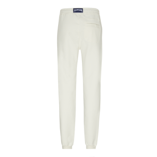 Solid Jogginghose aus Baumwolle für Herren Off white Rückansicht