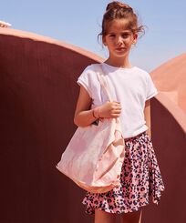 Girls Pink Turtles Leopard Look  vista frontale
