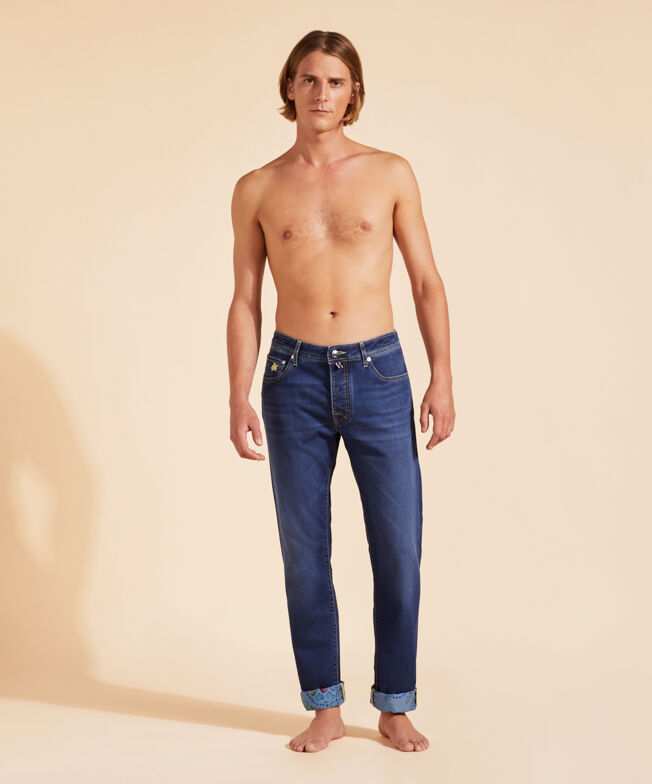 Pantalon largo para hombre Vilebrequin Saint Tropez 1971 Sitio web oficial