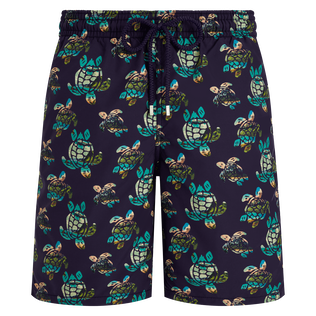 Men Long Swim Trunks Landscapes Turtles