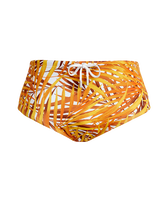 Bañador slip con estampado Palm Leaves para hombre Mango vista frontal