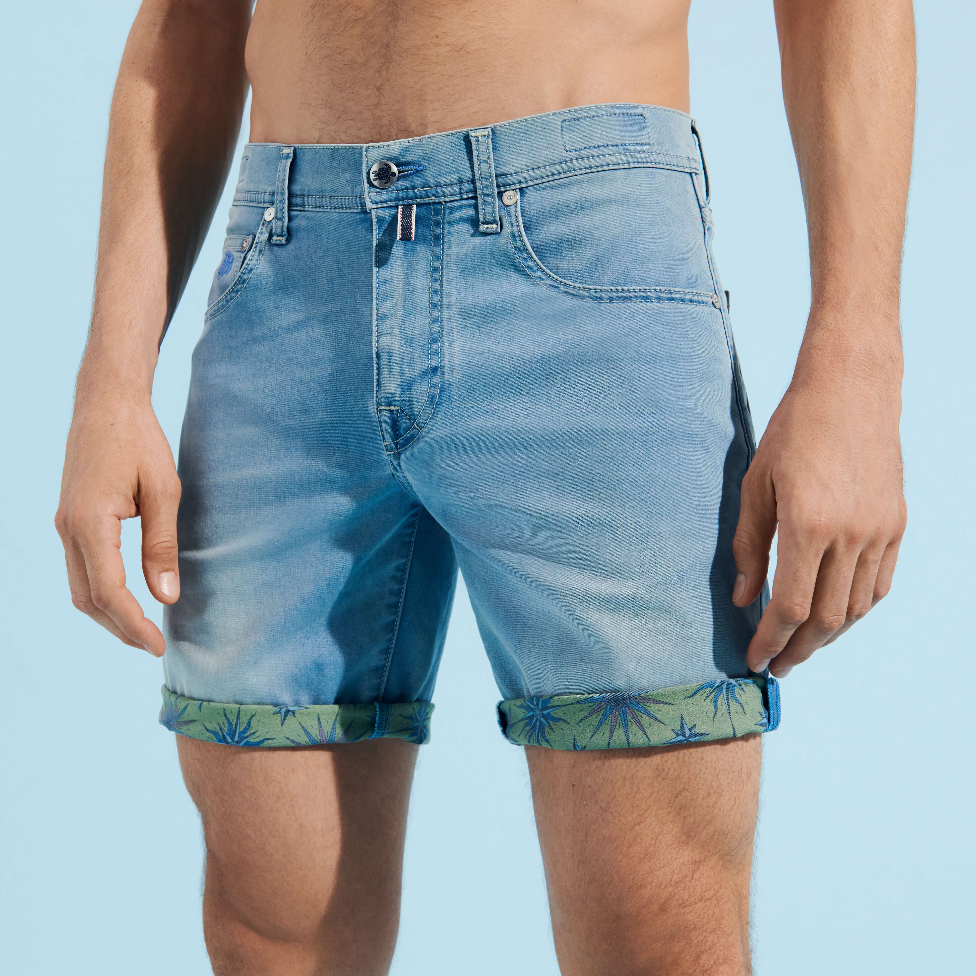 Bermudas jean sales