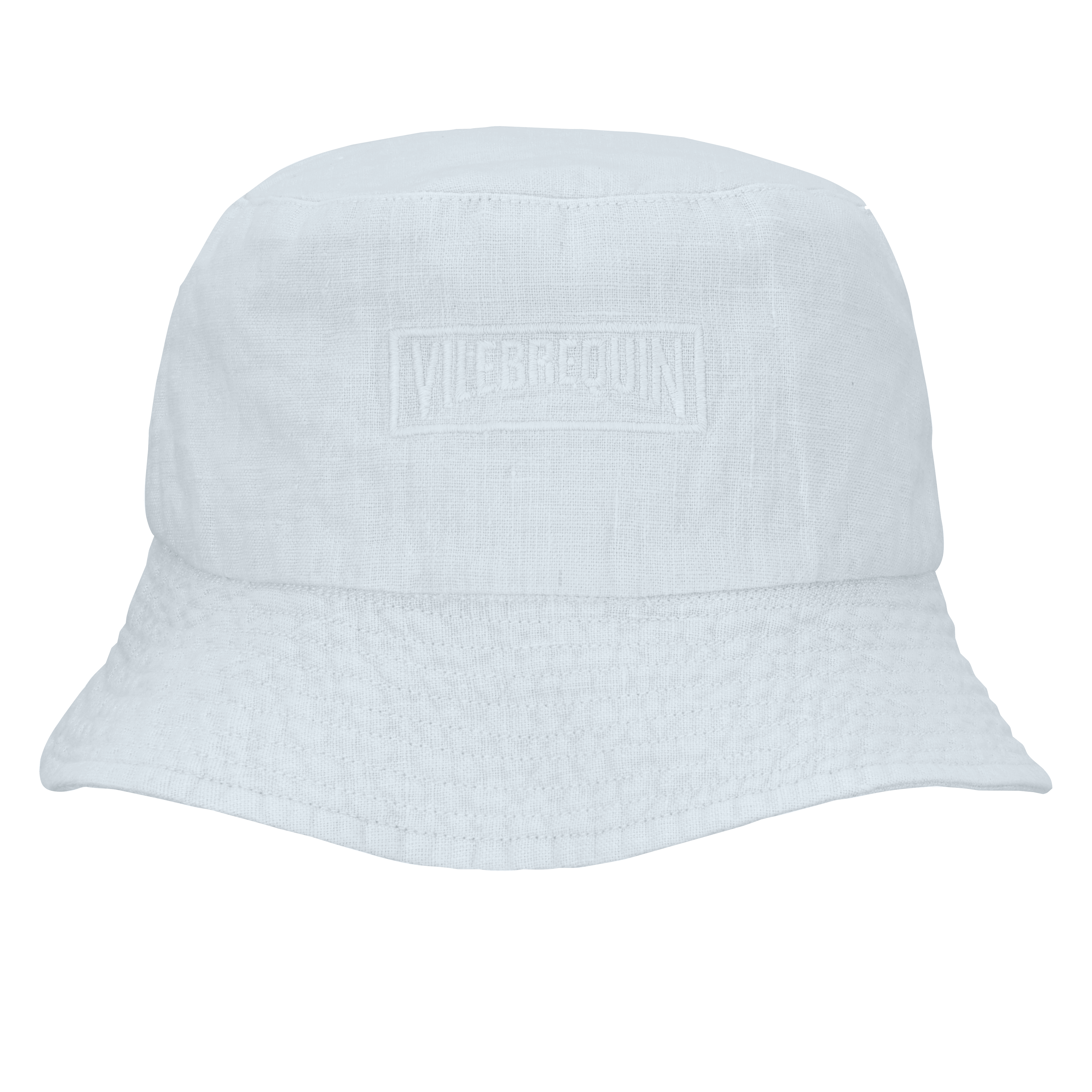 Logo linen bucket hat