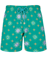 Men Swim Shorts Embroidered Sud - Limited Edition Emerald front view