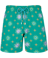 Pantaloncini mare uomo ricamati Sud - Edizione limitata Emerald vista frontale