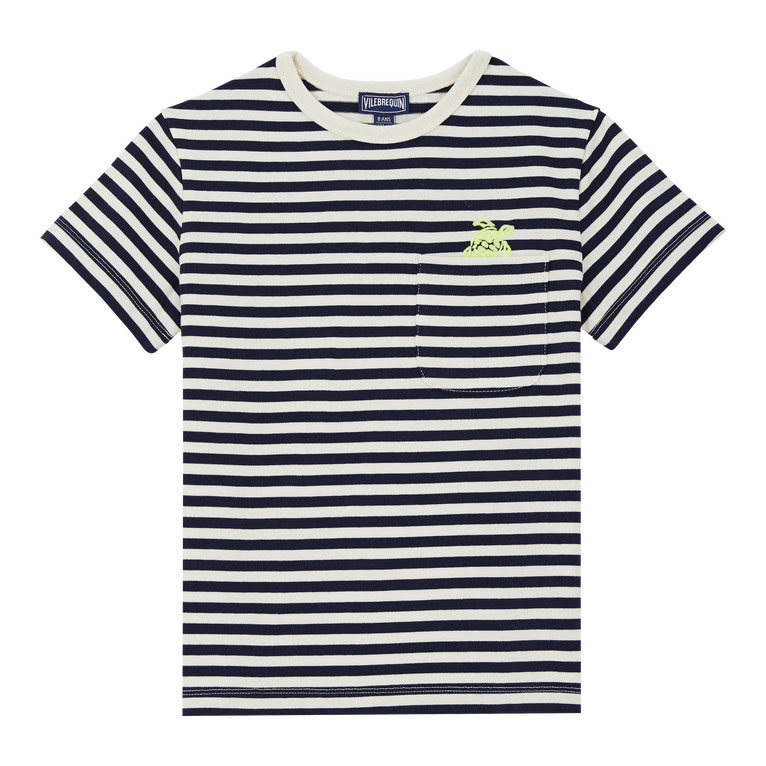 Camiseta En Algodón Orgánico Para Niño - Camisetas - Gusto - Azul