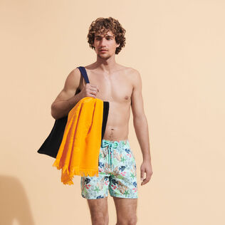 Men Swim Trunks Embroidered Fond Marins - Limited Edition Thalassa details view 3
