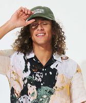 Gorra para hombre - Vilebrequin x Highsnobiety Basil vista frontal desgastada