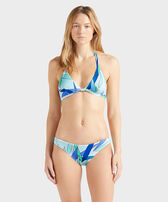 Madrague Neckholder-Bikinioberteil für Damen Thalassa Vorderseite getragene Ansicht