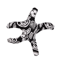 Pillow Tahiti Turtle Black 正面图