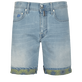 Bermudas con estampado Sud para hombre Light denim w3 detalles vista 5