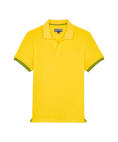 Men Cotton Polo Solid Sun front view