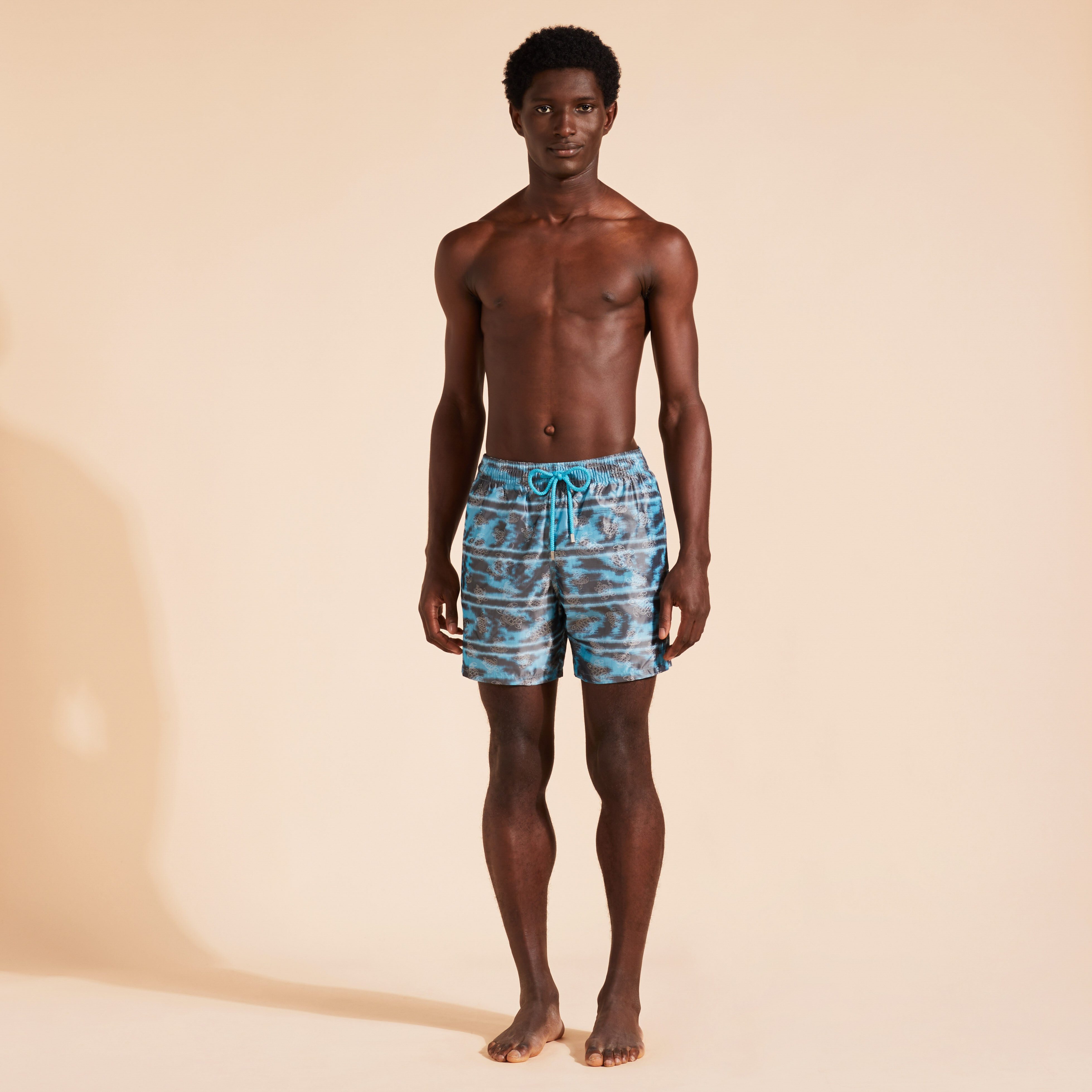 Maillot de bain en soie homme Zebra Stripes Vilebrequin x Maison BUCOL