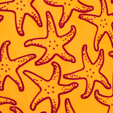 Bañador con estampado aterciopelado Starlettes para hombre Zanahoria estampado