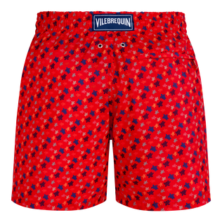 Bañador ultraligero y plegable con estampado Micro Ronde Des Tortues Rainbow para hombre Amapola vista trasera